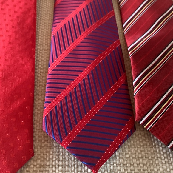 5 ties! Snoopy Mens Ties. Lot of 5. Valentine’s Day, pink, red - Picture 4 of 7